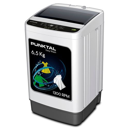 Lavarropa PUNKTAL Pk-065 6,5 kg 1300 rpm Gris