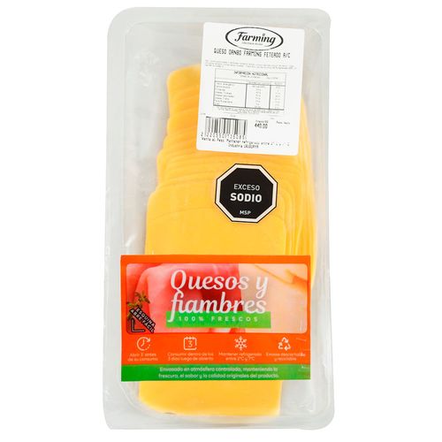 Queso danbo FARMING atmósfera controlada x 250 g