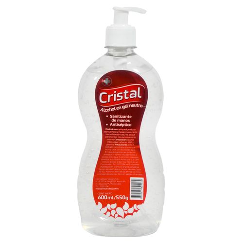 Alcohol en Gel VESSENA con Válvula 600 ml