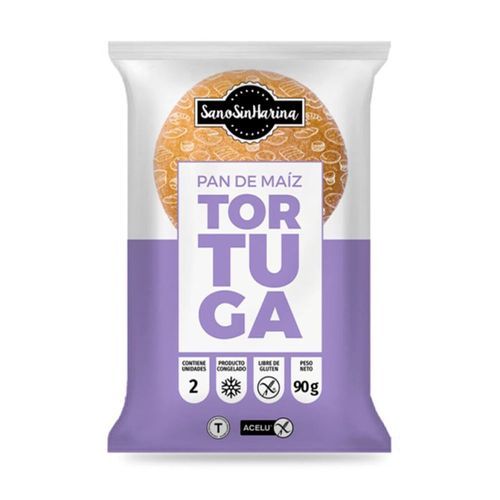 Pan Tortuga x 2 un. SANOSINHARINA