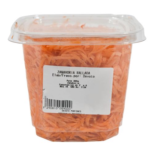 Ensalada Premium zanahoria rallada cee 300 g