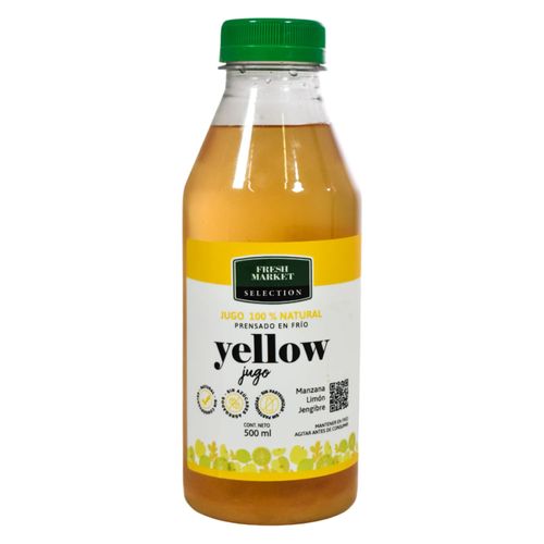 Jugo Yellow FRESH MARKET 500 cc