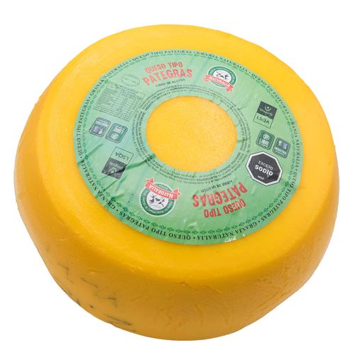 Queso Pategrás NATURALIA horma x 50 g