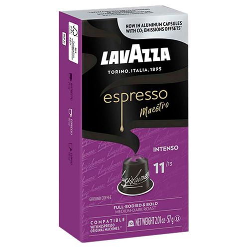 Cápsulas LAVAZZA Expresso Maestro Intenso 10 un.