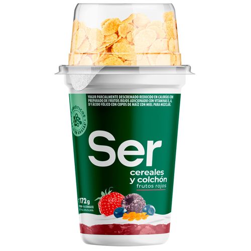 Yogur SER colchón de Frutos Rojos Cereales 172 g