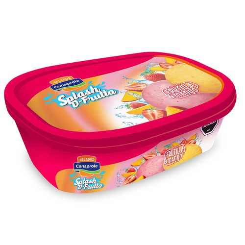 Helado CONAPROLE frutado frutilla mango 1 L
