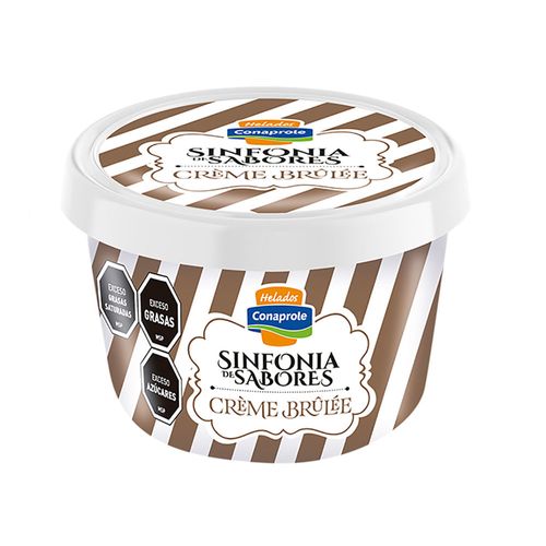 Helado CONAPROLE crème brûlée marmolado 250 cc