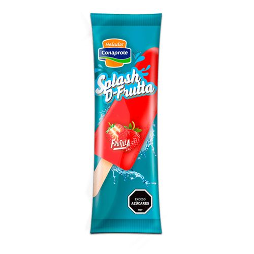 Helado palito D'Fruta frutilla CONAPROLE 60 cc