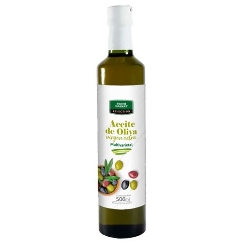 Aceite de oliva extra virgen FRESH MARKET 500 cc