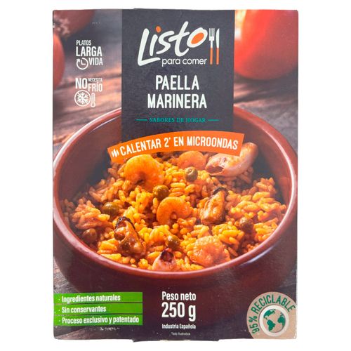 Paella marinera listo para comer 250 g