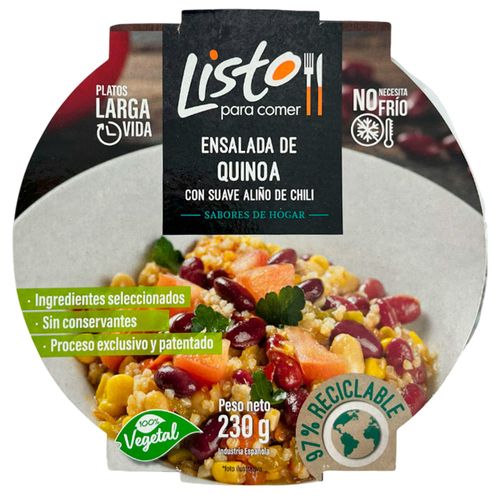 Ensalada de quínoa listo para comer 230 g