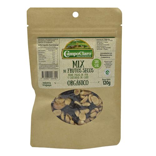 Mix de frutos secos CAMPOCLARO 120 g