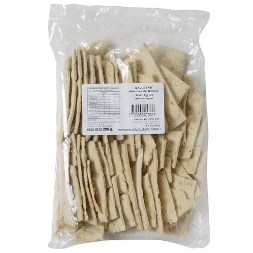 Galletas artesanales con girasol 200 g