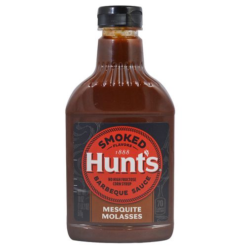 Salsa bbq con melaza HUNTS 510 gr