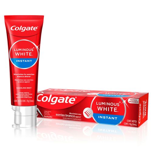 Pasta Dental COLGATE Luminous White Instant 70 g