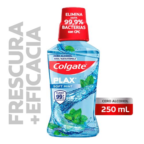 Enjuague Bucal COLGATE Plax Soft Mint 250 ml