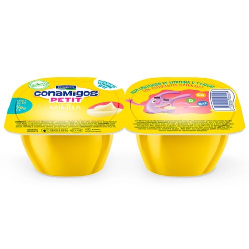 Yogur Petit Conamigos CONAPROLE Vainilla140 g