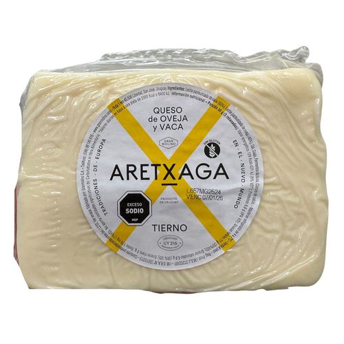 Queso mezcla ARETXAGA tierno cuña Kg