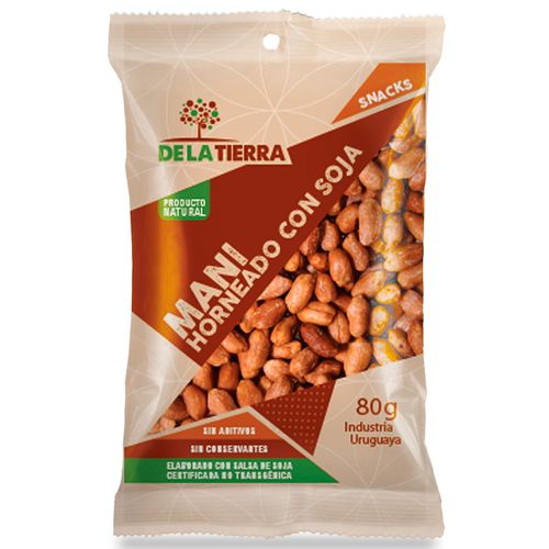 Maní Horneado con Salsa de Soja 80 g