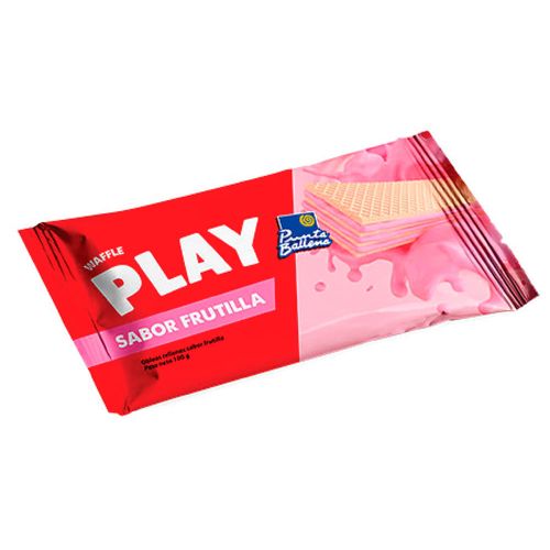 Wafer Play PUNTA BALLENA frutilla 100 g