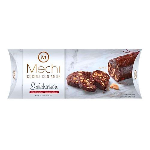 Postre MECHI Salchichón Chocolate con Maní 350 g