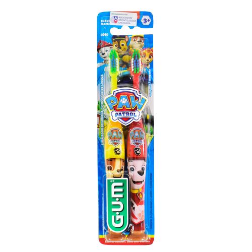 Pack x 2 Cepillo para Niño Paw Patrol Suave