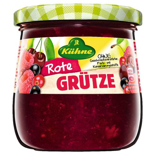 Pasta frutos rojos KUHNE 375 g