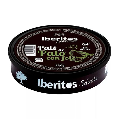 Paté Foie de Pato IBERITOS 140 g