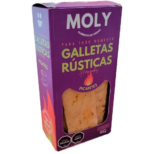 Galletas Rústicas Picante Moly 120 g