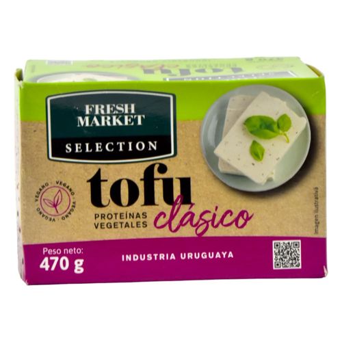 Queso de Soja Tofu Clásico FRESH MARKET 470 g