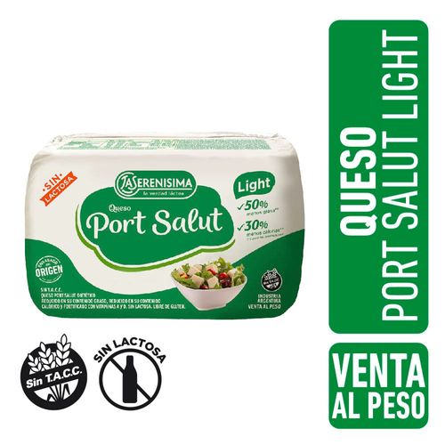 Queso port salut LA SERENISIMA light 500 g