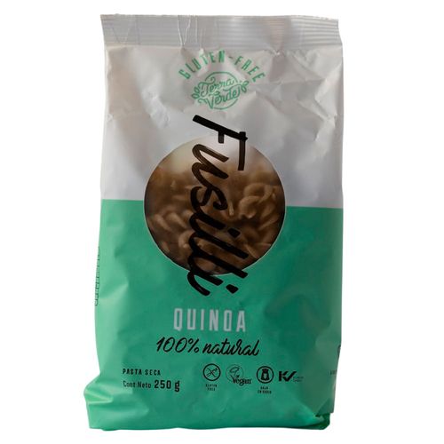 Fideos fusilli TERRA VERDE de quínoa 250 g