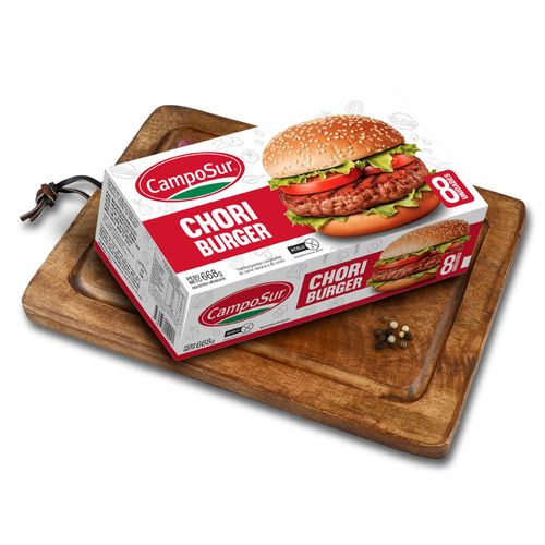 Choriburguer CAMPOSUR x 8 un. 668 g